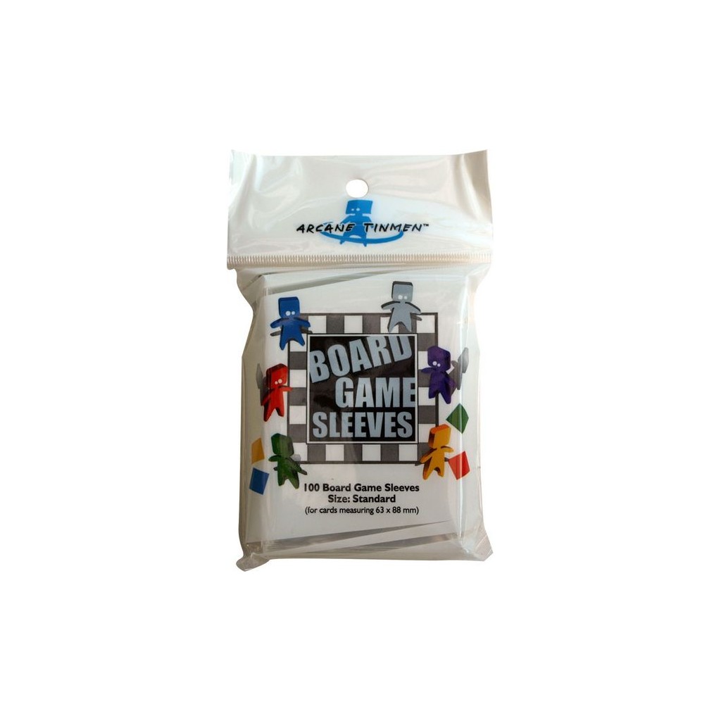 vue paquet Board Games Sleeves taille standard