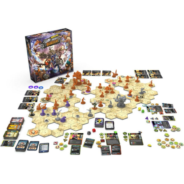 Plateau du jeu Borderland l'arène des brutasses