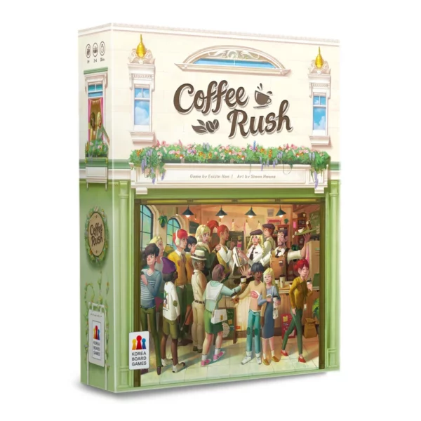 Vue jeu coffee rush
