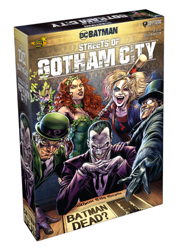 Boite du jeu "Streets of gotham city"