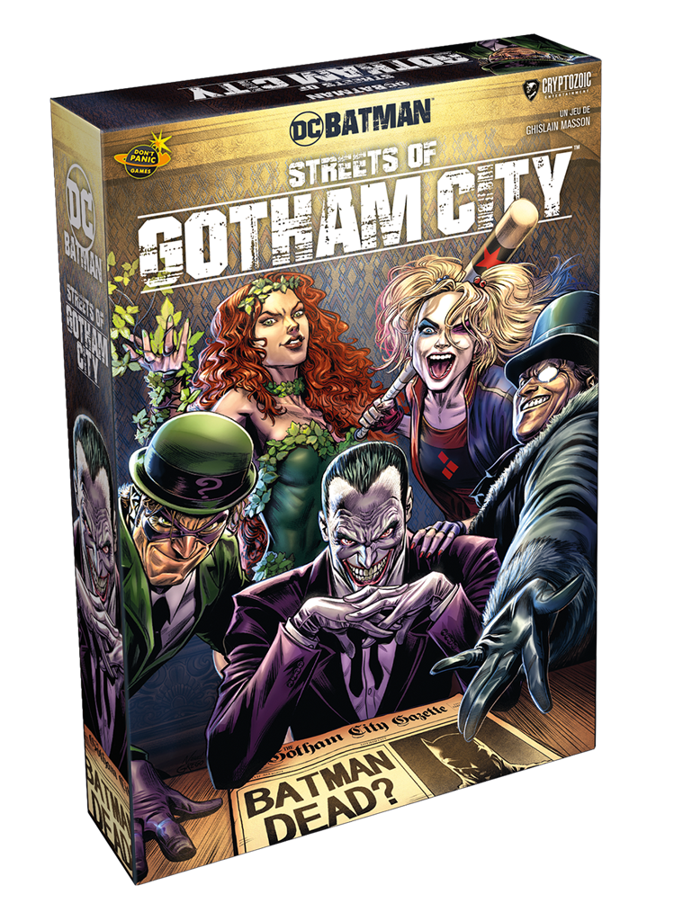 Boite du jeu "Streets of gotham city"