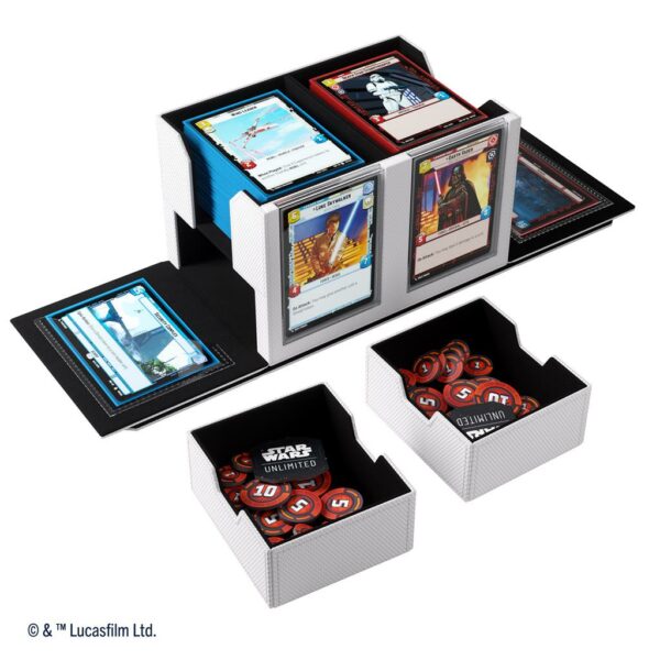 Vue ouverte double deck box