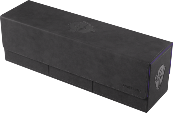 Vue fermé Deck Box ACADEMIC 266 XL BLACK/PURPLE