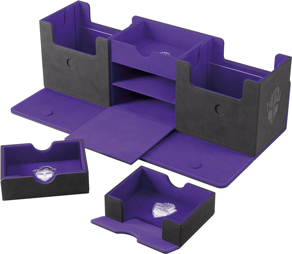 Vue ouverte 1 Deck Box ACADEMIC 266 XL BLACK/PURPLE