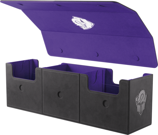 Vue ouverte 3 Deck Box ACADEMIC 266 XL BLACK/PURPLE