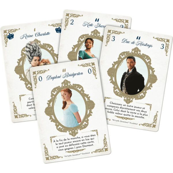 vue cartes love letter bridgerton