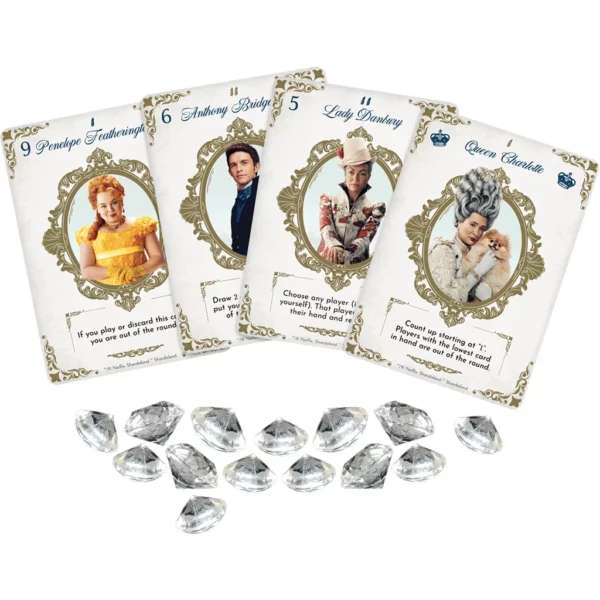 vue cartes et diamants love letter bridgerton