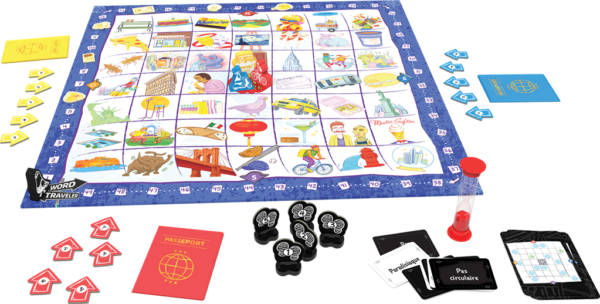 Vue plateau WORD TRAVELER