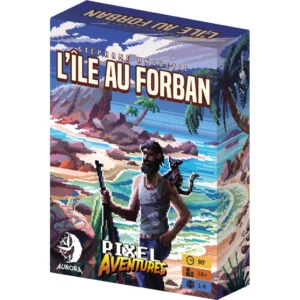 Vue face du jeu Pixel Aventures - L'île au Forban