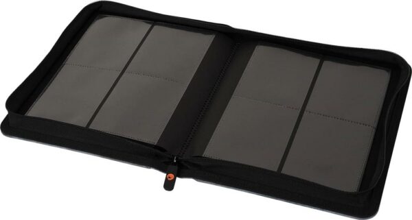 Vue ouverte Mini Zip Toploader Binder 112 cartes