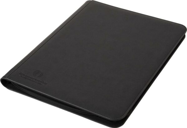 Vue classeur Black WiseGuard - Zip Binder 216 cartes