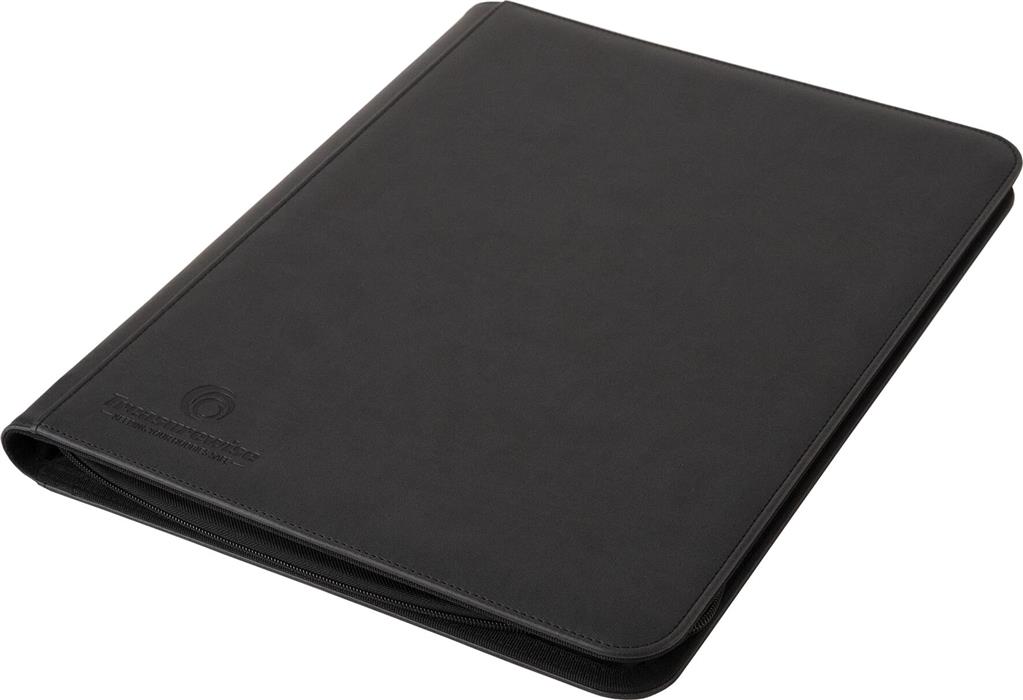 Vue classeur Black WiseGuard - Zip Binder 216 cartes