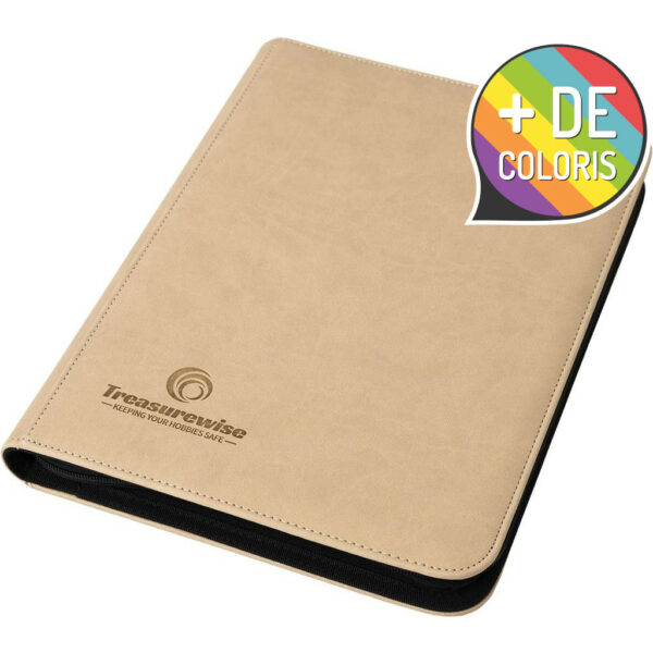 Vue globale classeur WiseGuard - Zip Binder 160 cartes