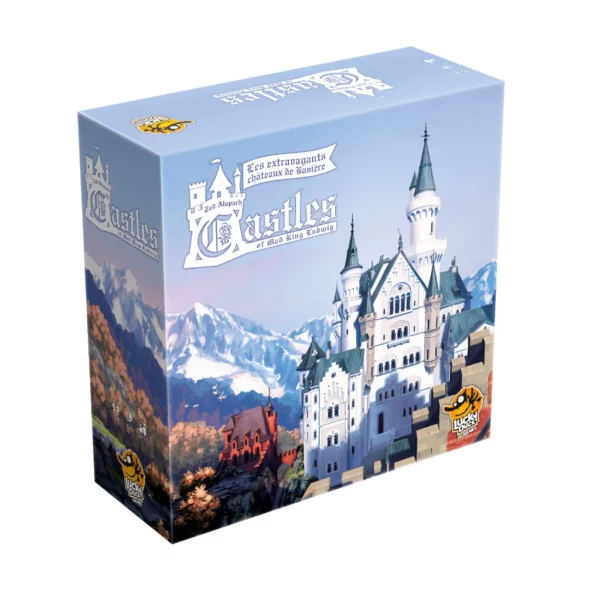 boite du jeu Castles of Mad King Ludwig