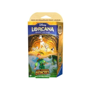 Lorcana - Deck de Démarrage : Les Terres d'Encres - 101 Dalmatiens et Peter Pan