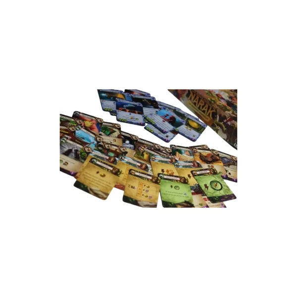 2ème vue cartes jeu Les Ruines Perdues De Narak : La Mission Disparue