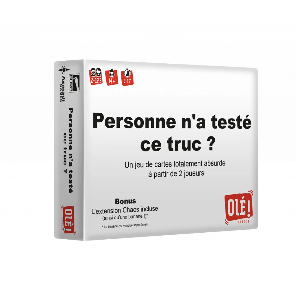 Face Personne n'a testé ce truc ?