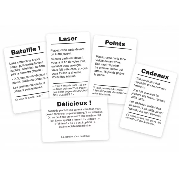 Cartes Personne n'a testé ce truc ?