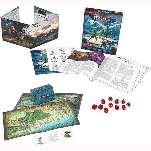 D&D : L'ESSENTIEL vue plateau