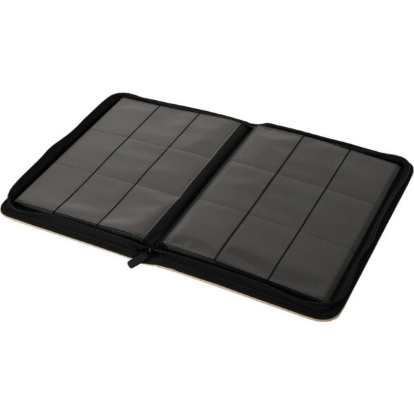 binder zip 360 cartes ouvert