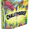 vue de face de la boite du jeu Challengers!