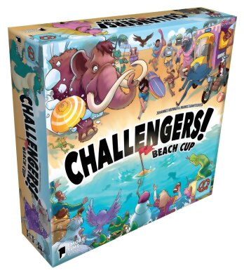boite du jeu Challengers! - Beach Cup