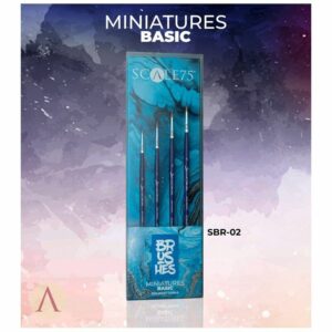 Brushès : Miniatures Basic vue de face