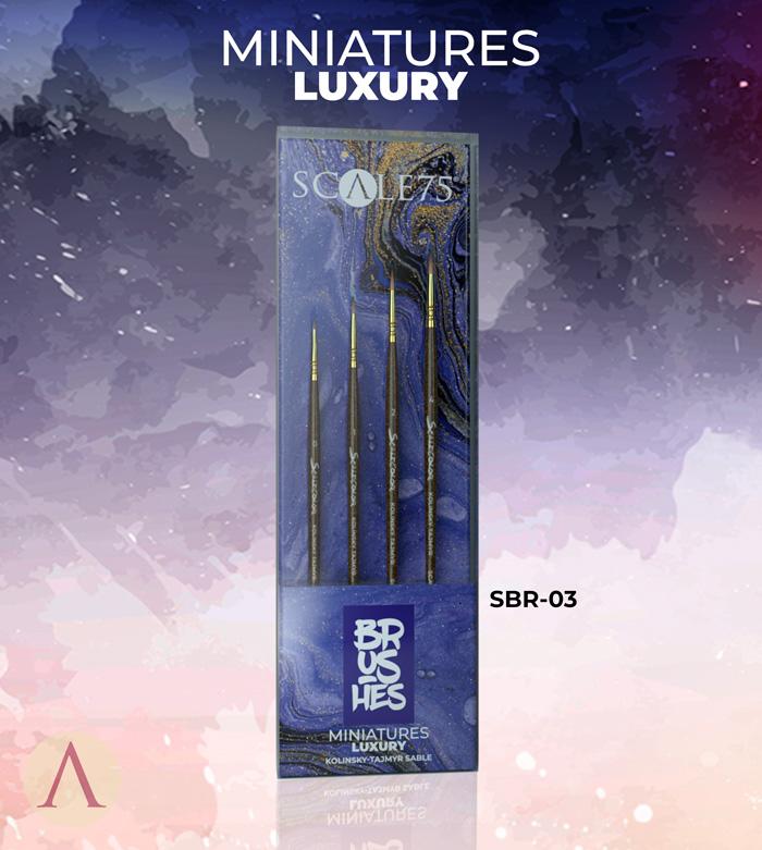 Brushès - Miniatures Luxury vue de face