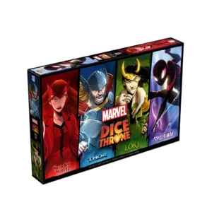 Dice Throne Marvel - Scarlet Witch-Thor-Loki-Miles Morales