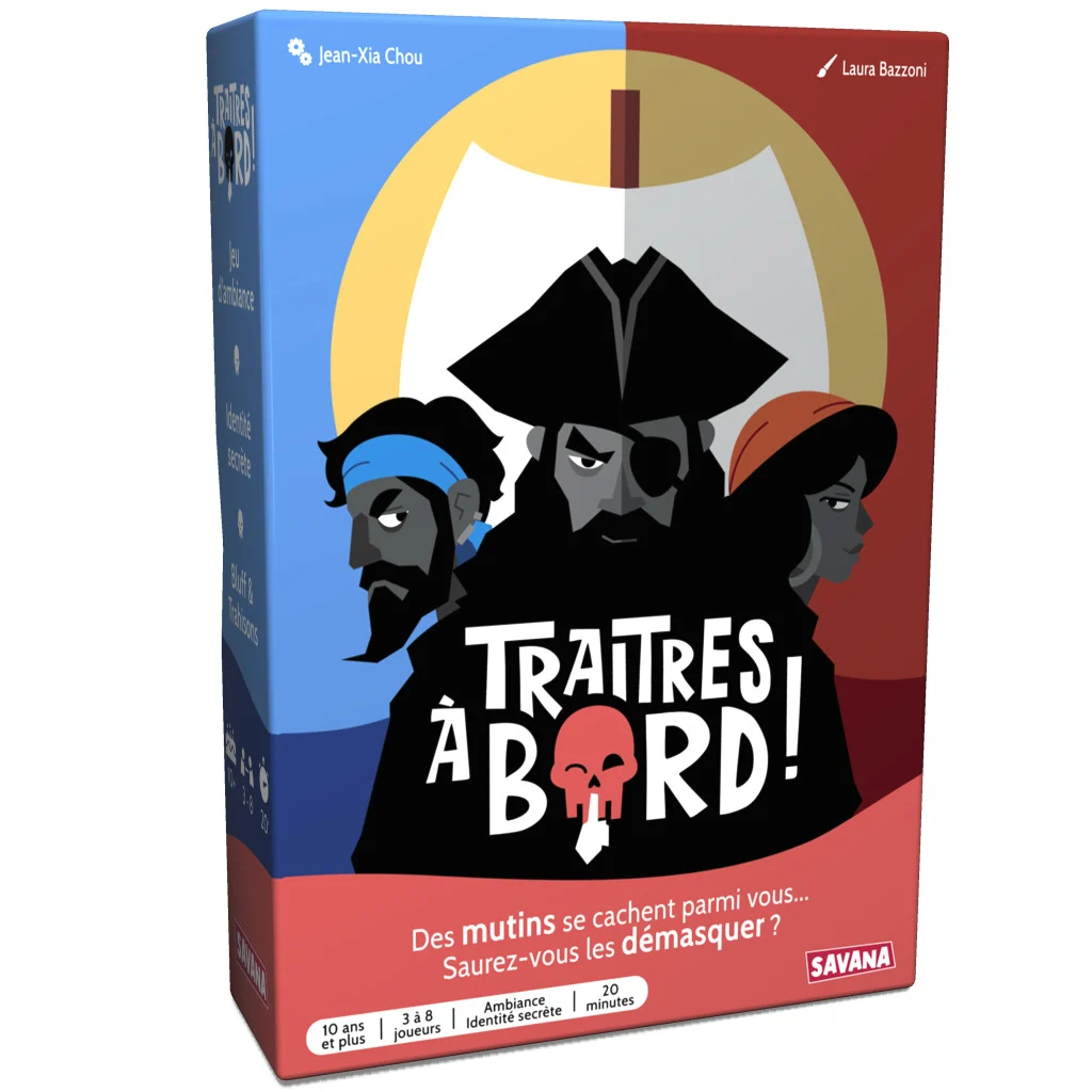 vue du jeu Traitres à Bord