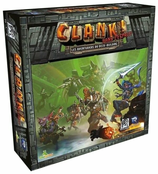 Clank! Dans L'Espace!-face