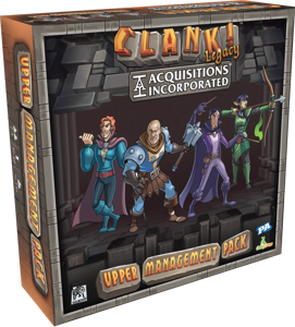 face boite Clank! Legacy - Acquisitions Incorporated - Upper Management Pack