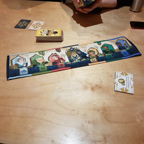 Courtisans vue plateau