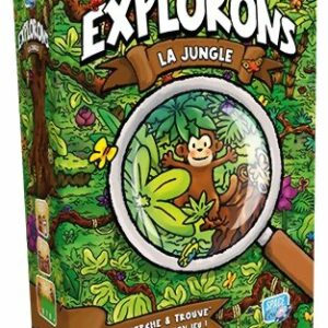 boite du jeu Explorons La Jungle