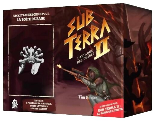 face boite Sub Terra II - L'attaque Des Crabes