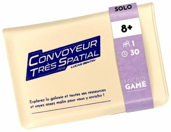 vue de face Convoyeur Très Spatial