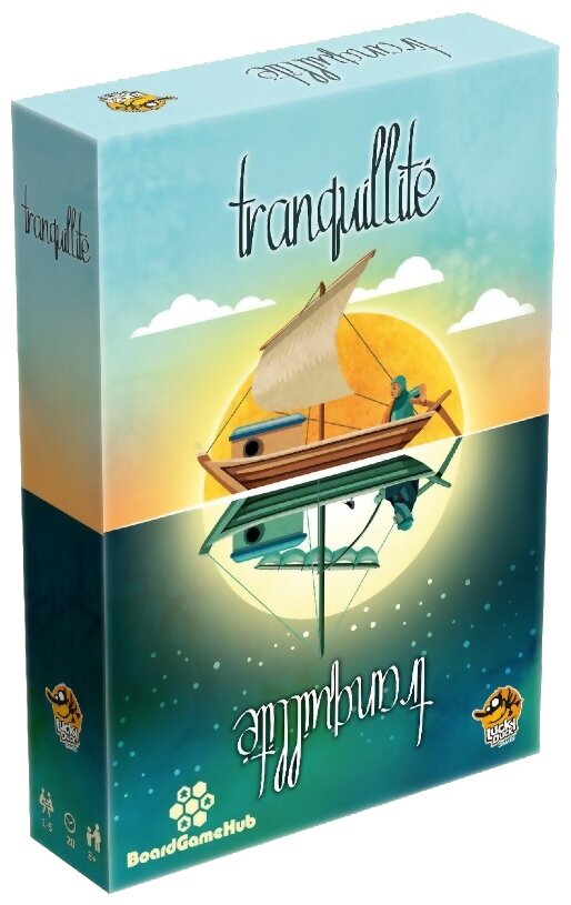 vue de la boite du jeu Tranquillité