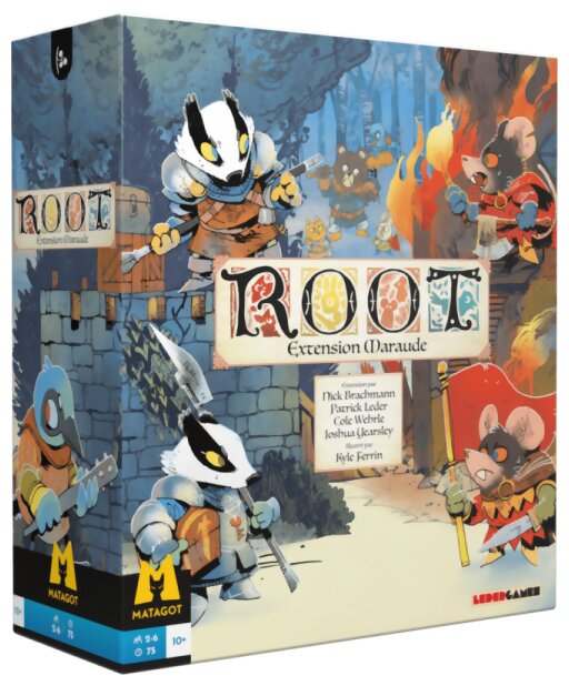 vue de la boite Root - Extension Maraude