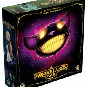 vue de face de la boite du jeu Wonderland's War
