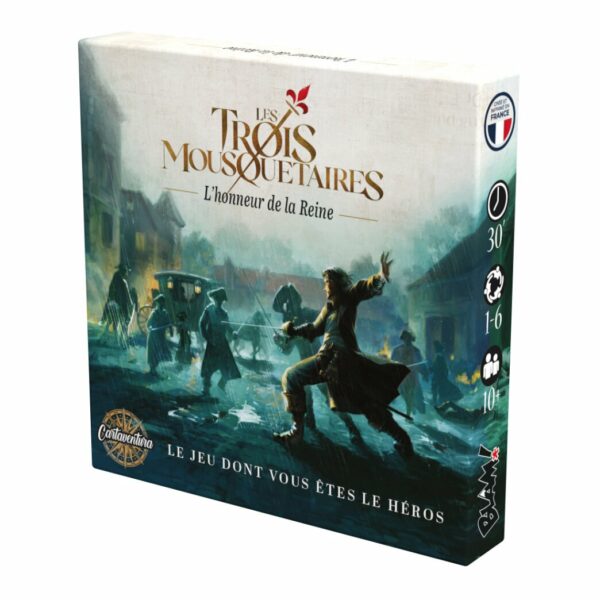 boite de jeu Cartaventura - Les Trois Mousquetaires