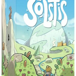 vue de face boite du jeu Solstis