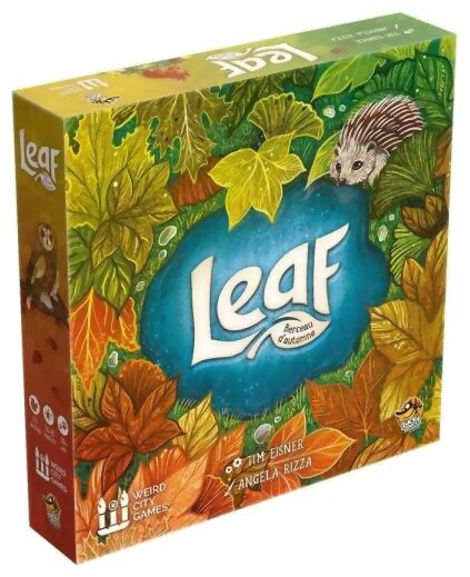 vue de face de la boite Leaf Berceau D'automne