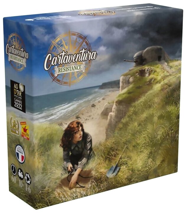 boite de jeu Cartaventura - Résistance