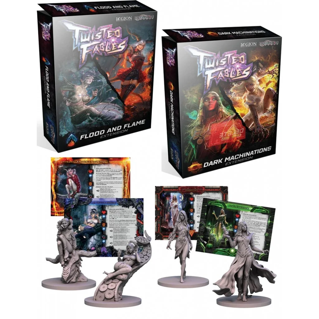 Twisted Fables : Pack Flood and Flame et Dark Machinations