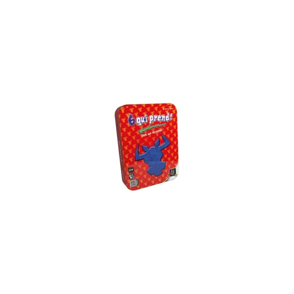 vue de face de la boite du jeu 6 qui prend