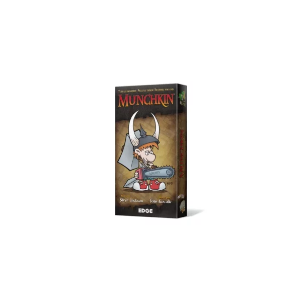vue de face de la boite Munchkin