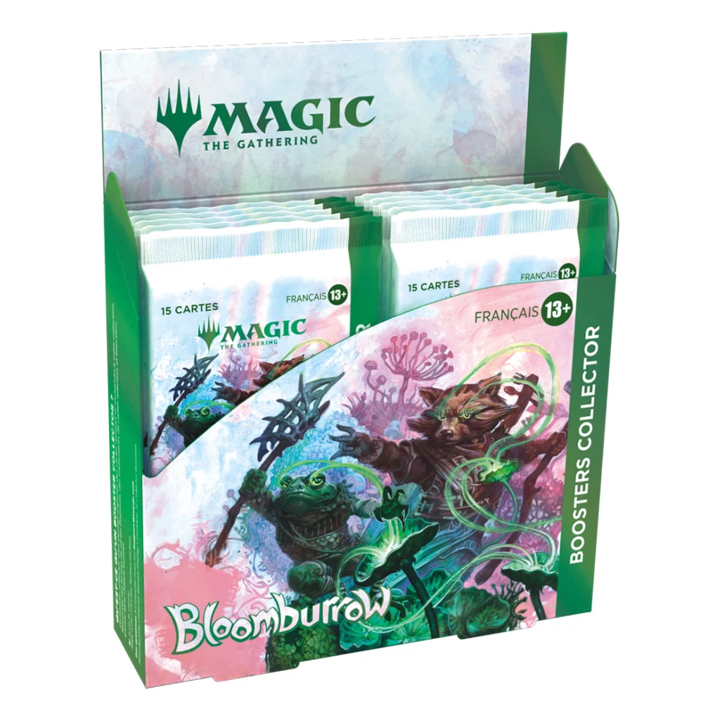 vue de la boite Bloomburrow - Boite de 12 Boosters collectors