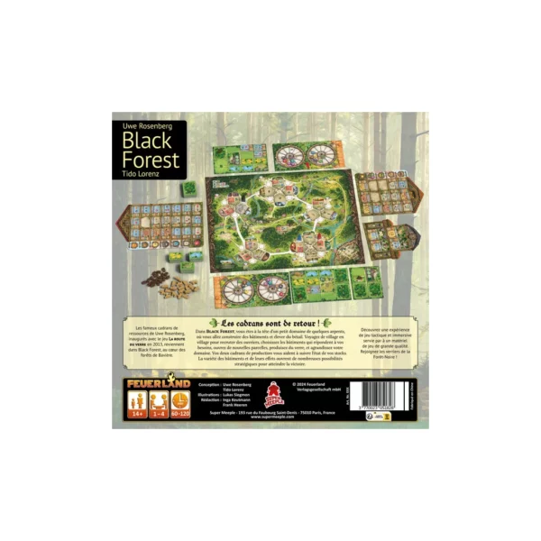 Black Forest boite de dos