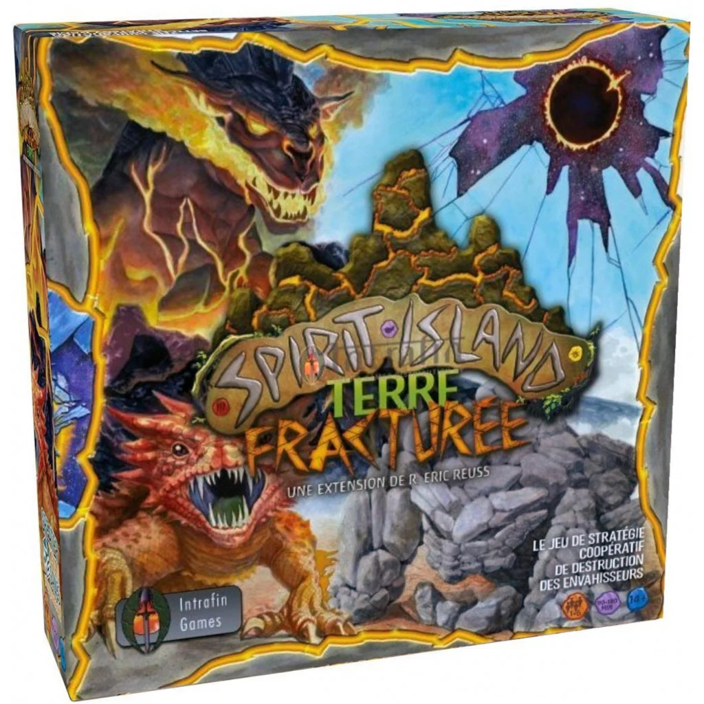 visuel de face Spirit Island : Terre Fracturée