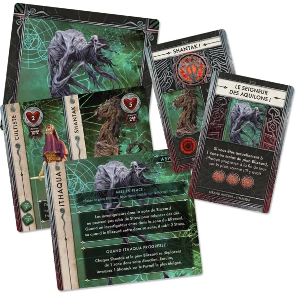 Ithaqua Le Marche-Vent - Cthulhu : Death May Die cartes
